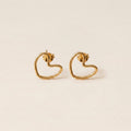 Open Hearts Earrings