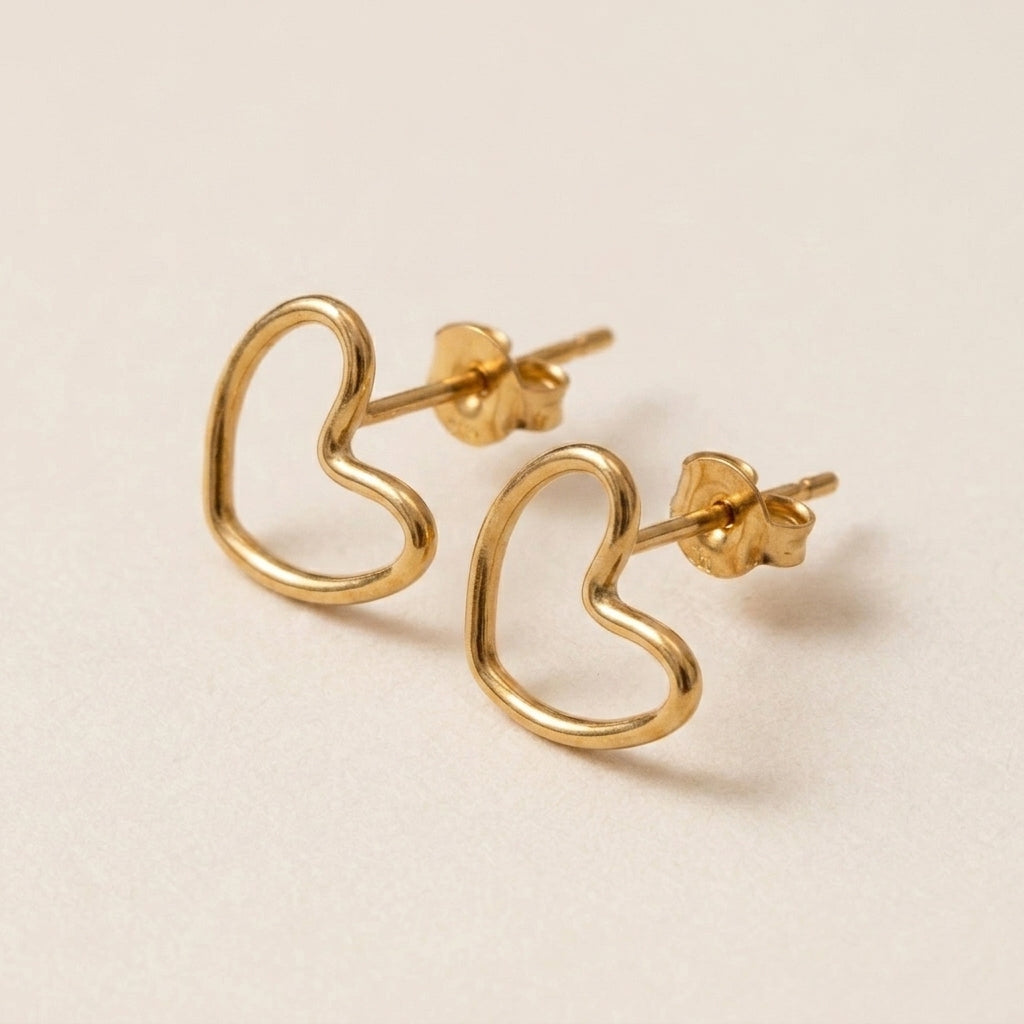 Open Hearts Earrings