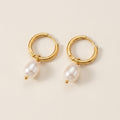 Minimalist Pearl Earrings