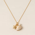 Elegant Ocean Charm Necklace