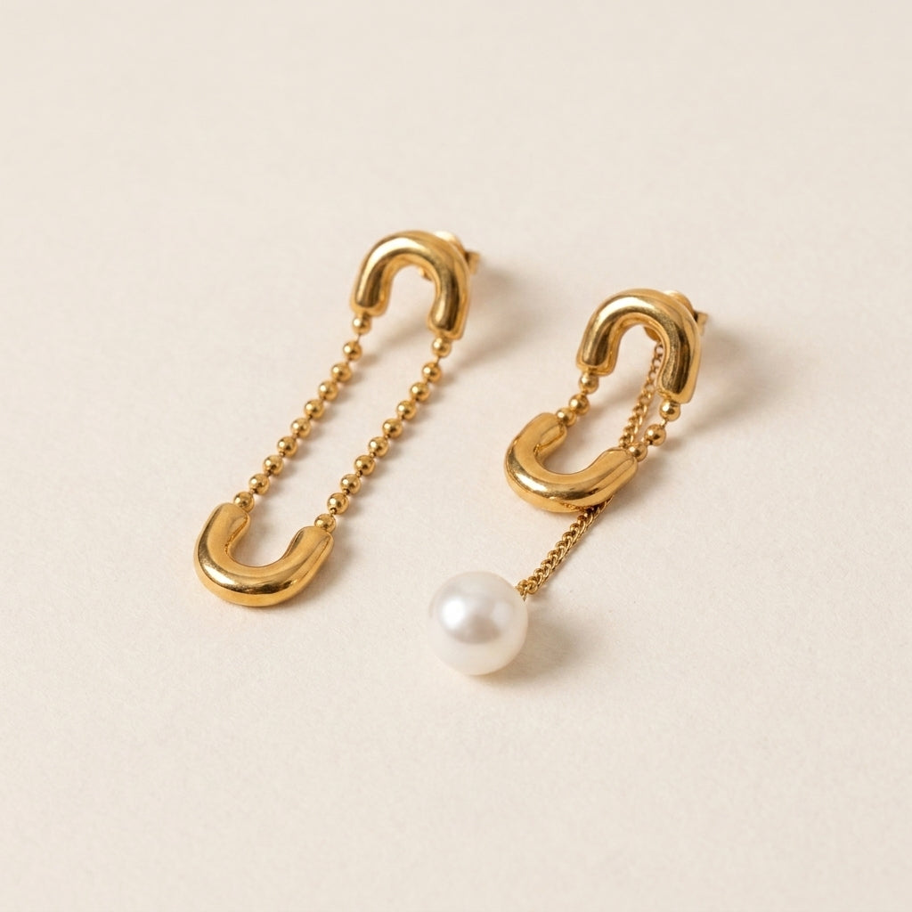 Paperclip Earrings