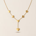 Elegant V‑Shaped Heart Necklace