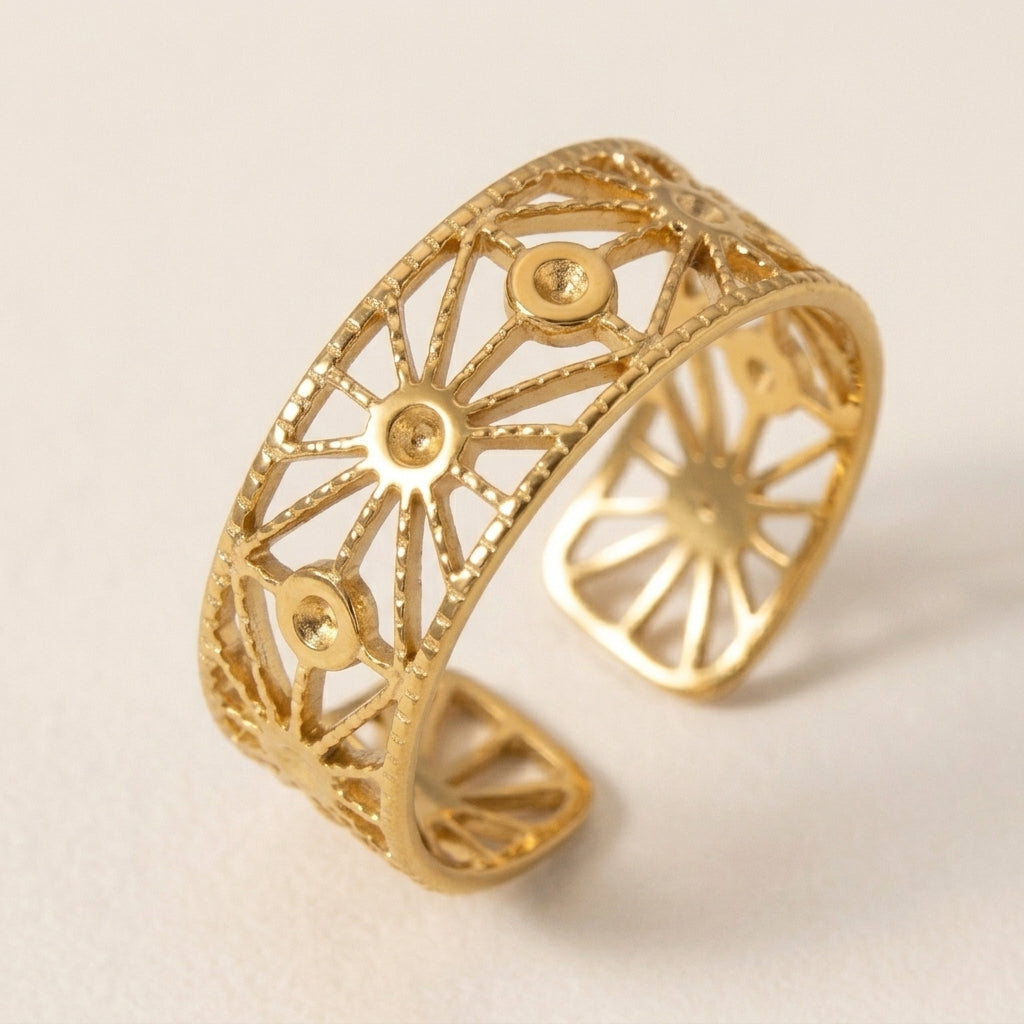 Radial Sun Ring
