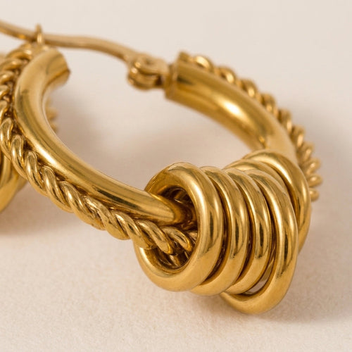 Bali Hoop Earrings