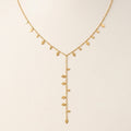 V Diamond Pattern Necklace