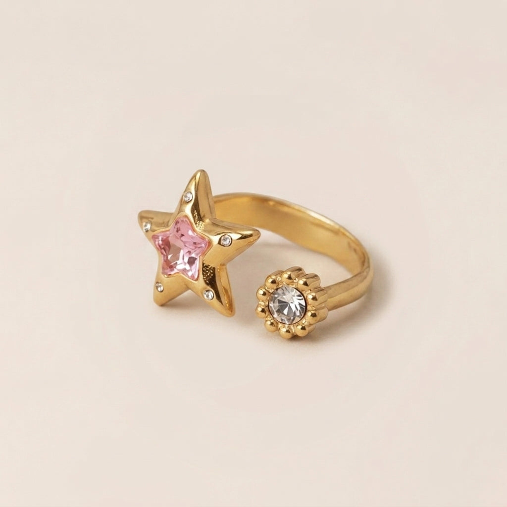 Diamond Star Ring
