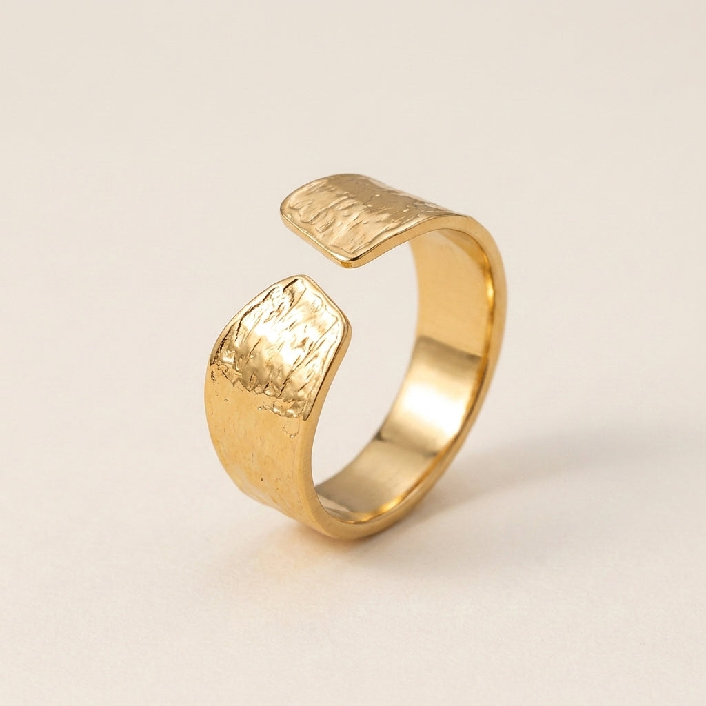 Wide Polished Ring