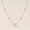 Elegant Clover Charm Necklace