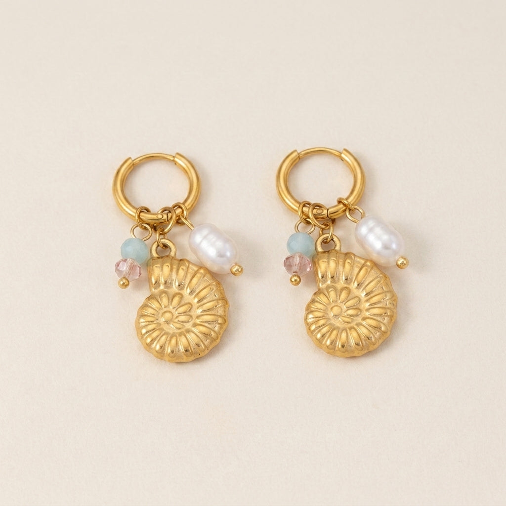 Conch Shell Earrings