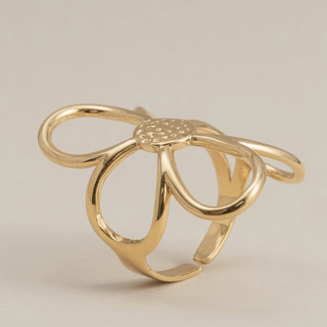 Open Flower Ring