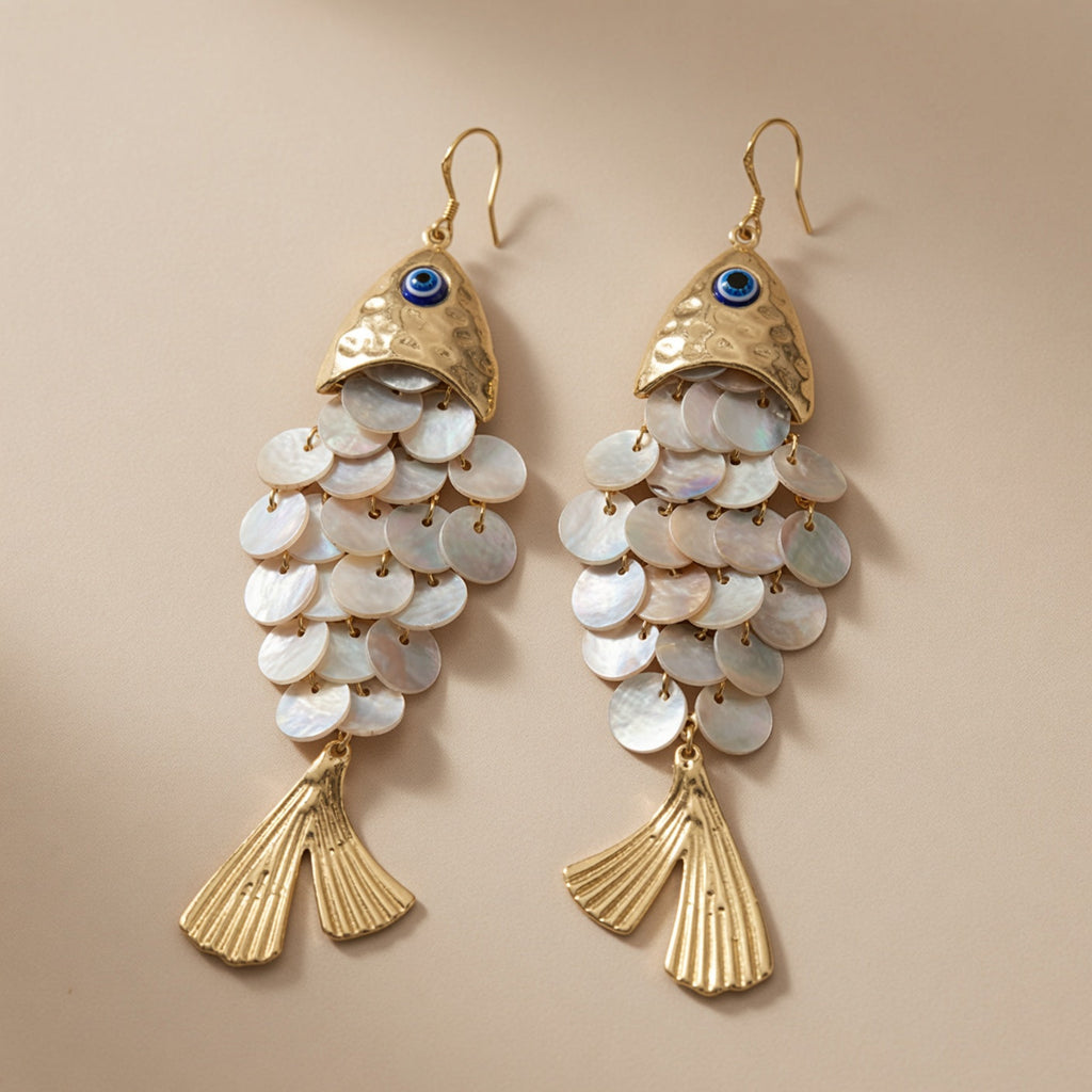 Fish Dangle Earrings