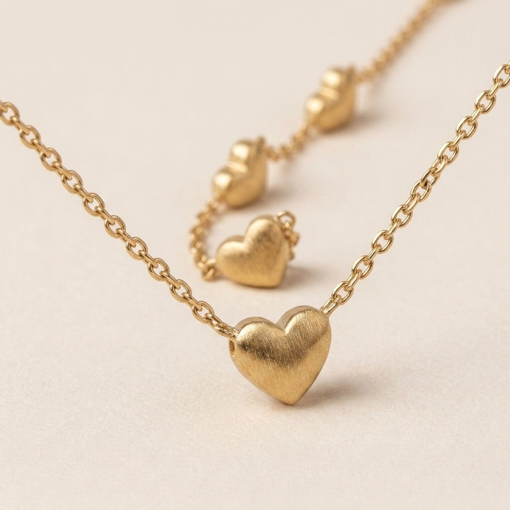 Minimalist Heart Necklace