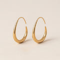 Teardrop Hoop Earrings