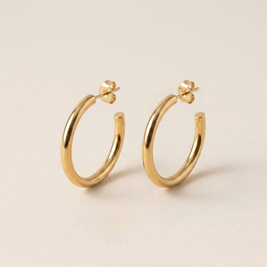 Basic Hoop Earrings
