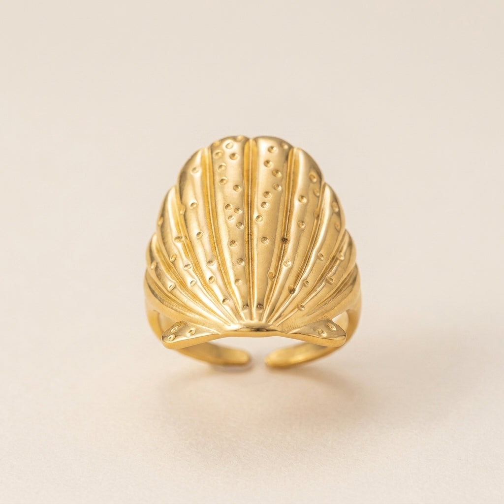 Shell Statement Ring