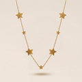 Elegant Long Star Charm Necklace