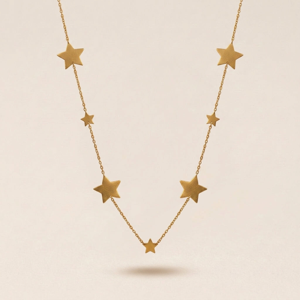 Long Star Necklace