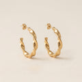 Classic Sculpted Twist Earrings
